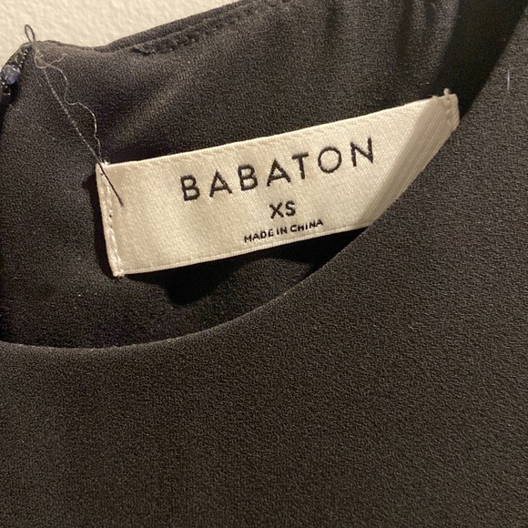 Babaton Hopkins Blouse - black sleeveless blouse with side tie detail - Picture 7 of 9